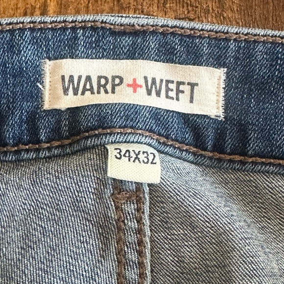 Warp + Weft | AMS Amsterdam Slim/Straight Fit Jeans, Tortoise, 34x32 - Picture 5 of 12